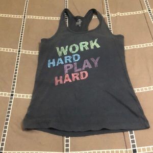 “Work Hard” Workout Shirt